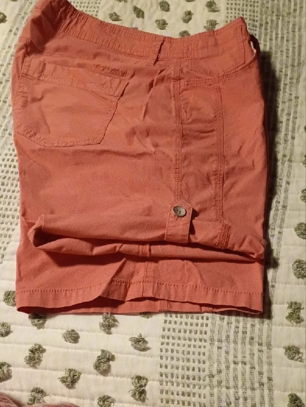 DKNY Coral Pull-On Bermuda Shorts